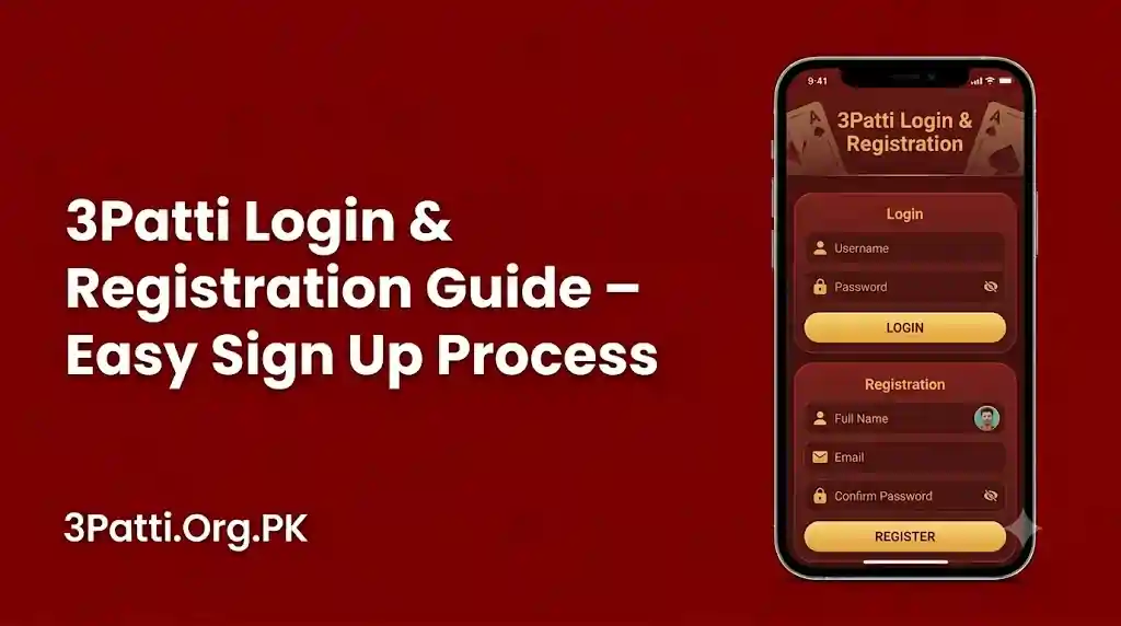3Patti Login & Registration